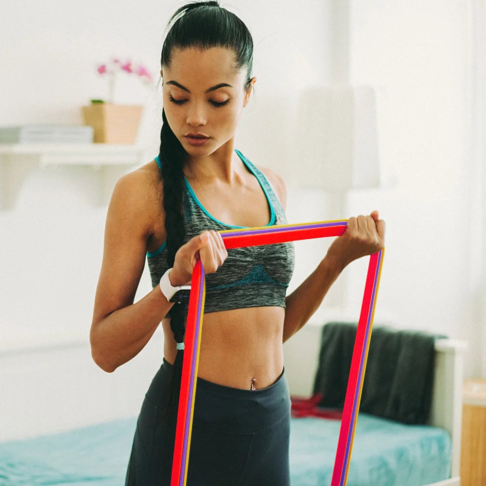 Tough Latex Resistance Band Elastic Exercise Strength Pull-Ups