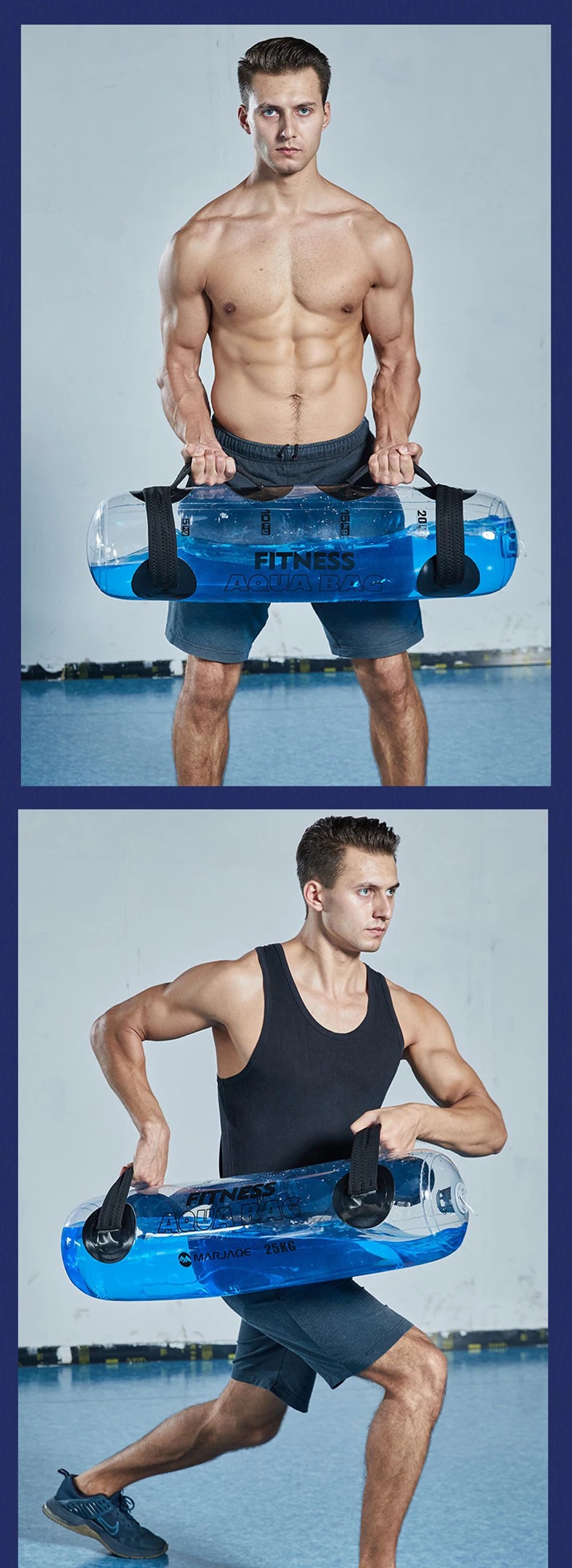 1mmPVC fitness water bag weight-bearing equipment adjustable weight