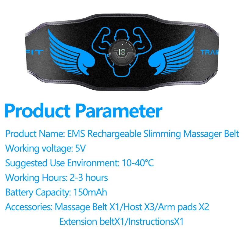 Weight Loss Abdominal Massage Machine Ems Body Massage