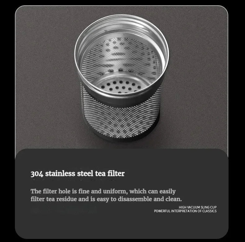 Stainless Steel Water Bottle with Intelligent Temperature