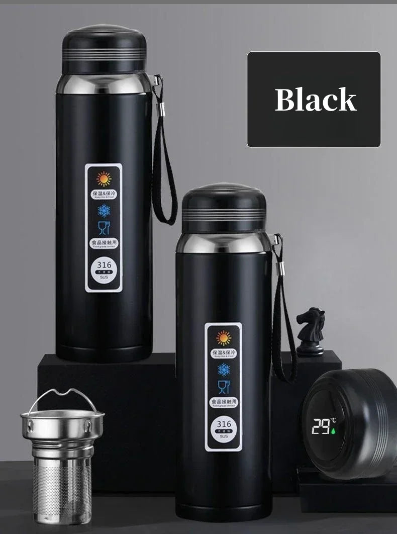 Stainless Steel Water Bottle with Intelligent Temperature