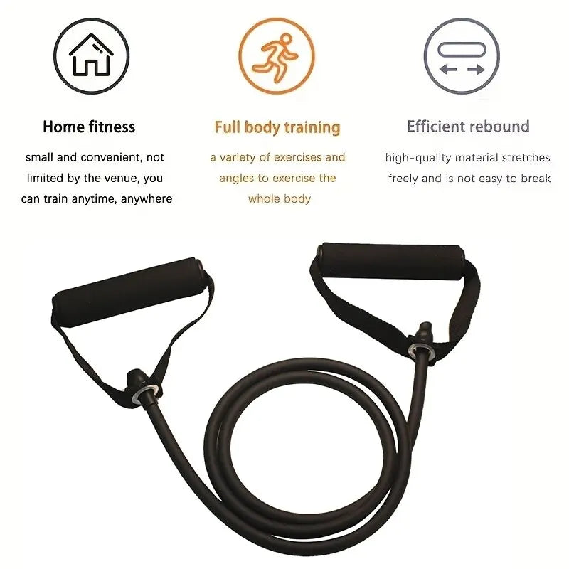 Workout Bands With Handles For Men Women, Strength Training Equipment At Home