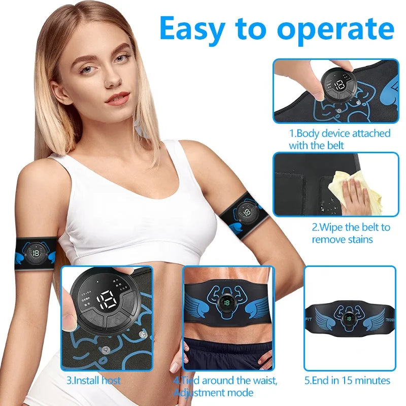 Weight Loss Abdominal Massage Machine Ems Body Massage