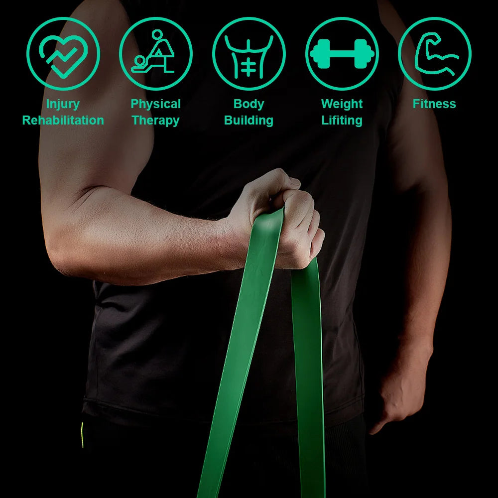 Tough Latex Resistance Band Elastic Exercise Strength Pull-Ups