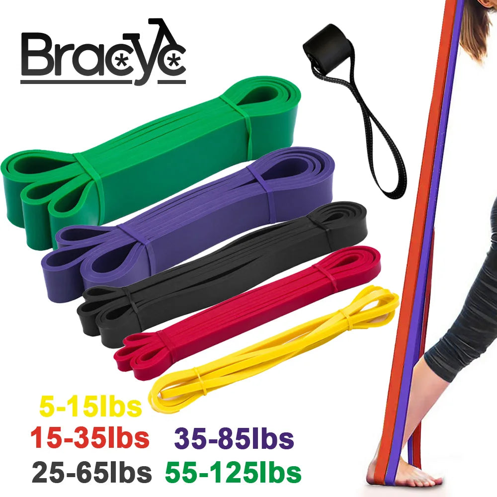 Tough Latex Resistance Band Elastic Exercise Strength Pull-Ups