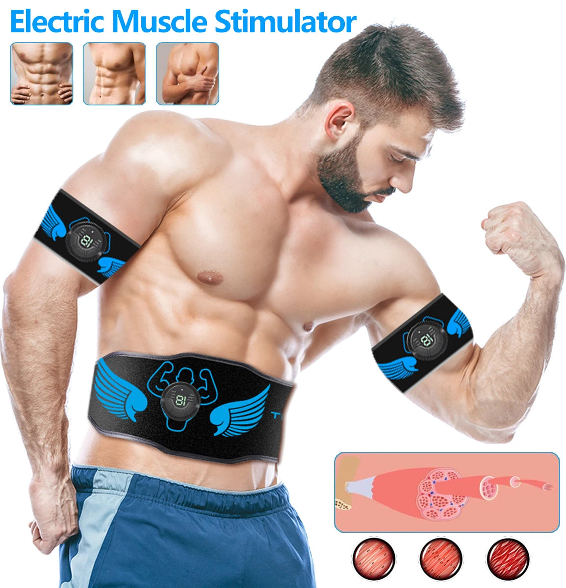 Weight Loss Abdominal Massage Machine Ems Body Massage